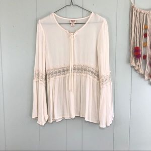 Mossimo Boho flowy top
